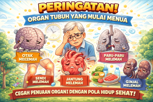 organ tubuh yang mulai menua